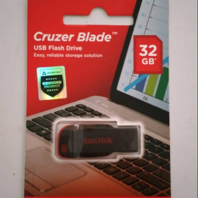 Flashdisk sandisk cruzer blade