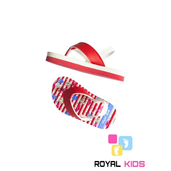 SANDAL BEBY FLAMINGO ROYAL KIDS (bisa custom nama)