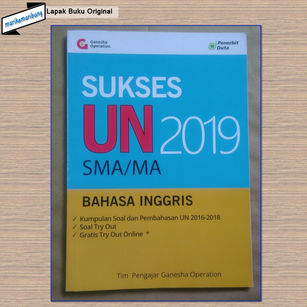 Buku Kumpulan Soal UN Bahasa Inggris SMA 2019-0