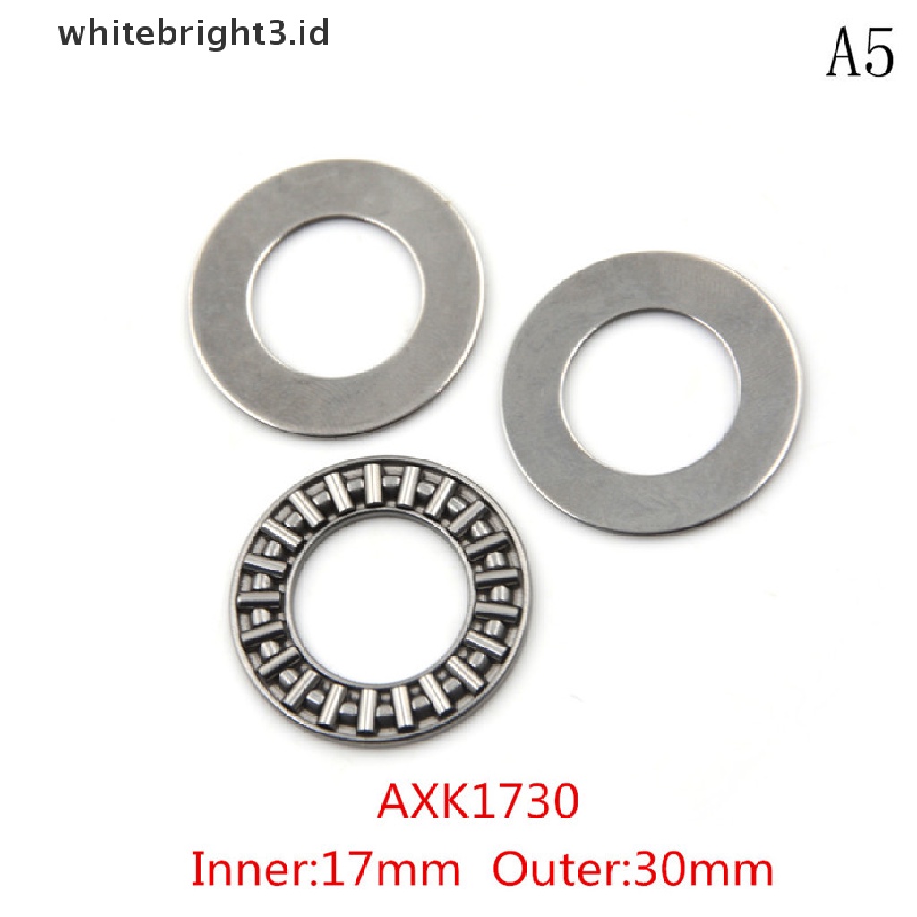 (whitebright3.id) Axk0821 - AXK2542 Thrust Needle Roller Bearing Dengan Dua Washer