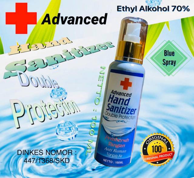 HAND SANITIZER ADVANCE &amp; SECRET CLEAN GEL &amp; CAIR 60ml &amp; 100ml ANTISEPTIK 70% ALKOHOL