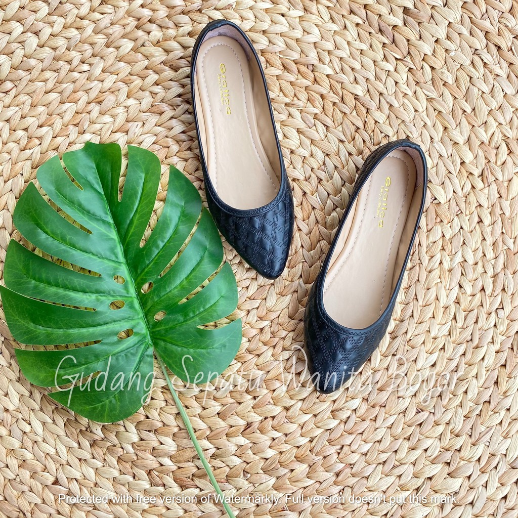 Gratica Sepatu Wanita Balet Flat Shoes Amora B05 BN