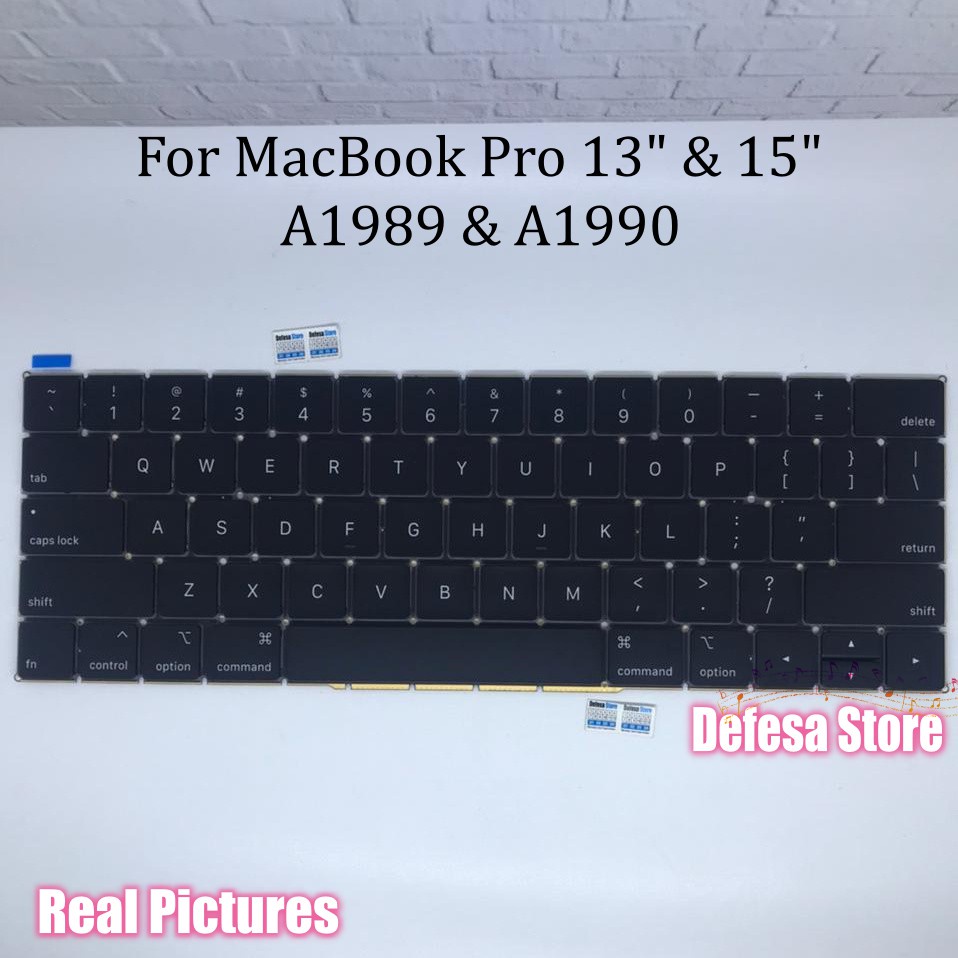 Keyboard MacBook Pro 13&quot; 15&quot; A1989 A1990 US