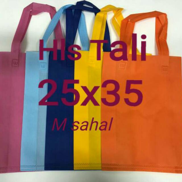 

TAS SOUVENIR Goodie bag spundbond tali 25x35