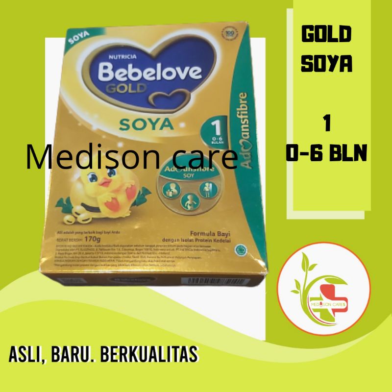 bebelove gold 1 soya 170gr | 0-6 bulan soya 1