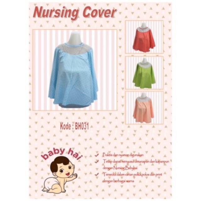 SALE!!! APRON MENYUSUI BABY HAI-NURSHING COVER