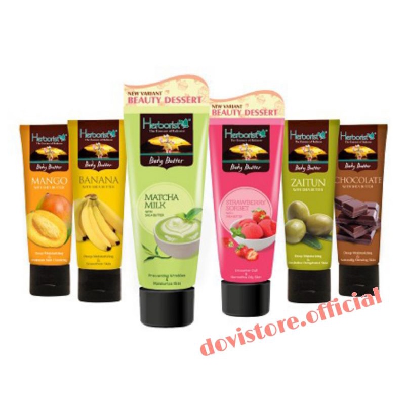 Herborist Body Butter With Shea Butter 80gr Tube | Herboris Body Butter With Shea Butter 80gr Tube
