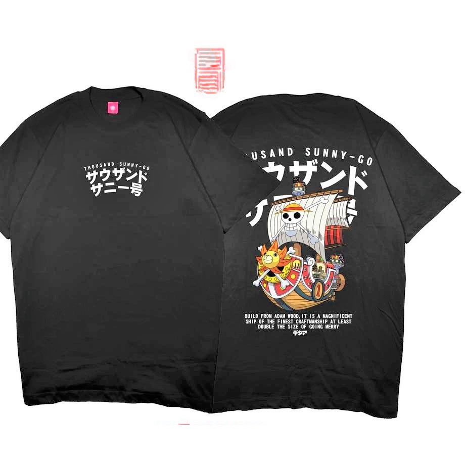 FC - KAOS OVERSIZE THOUSAND SUNNY || BAJU JEPANG ANIME T- shirt