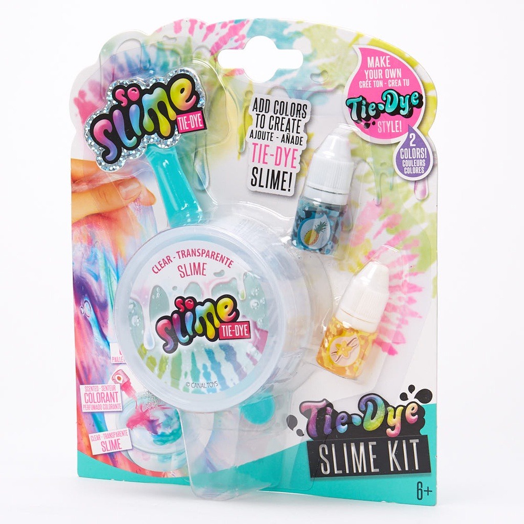 So Slime Tie-Dye Slime Kit Blister Pack SSC157 - Mainan Anak (3555801359651)