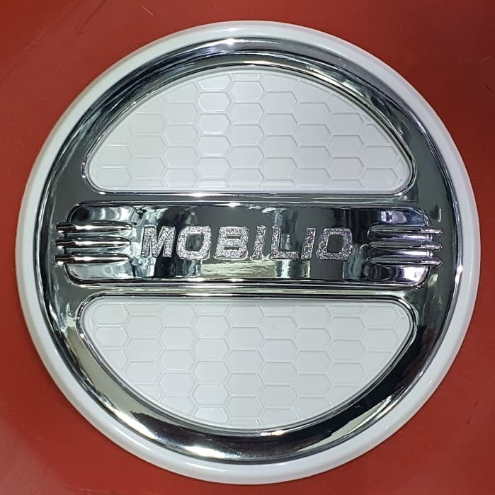 Honda Mobilio Tank cover tutup tangki warna Putih aksesoris mobil