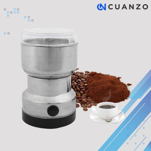 Penggiling Kopi Electric Coffee Grinder 150W / Alat Penggiling Kopi Kecil Elektrik Vipoo Portable / Gilingan Biji Kopi Latina Antik Listrik / Penghalus Daging Bumbu Dapur Bawang Lada Merica Cabe / Grinder Kopi Espresso Latina Portable / Mesin Giling Kopi