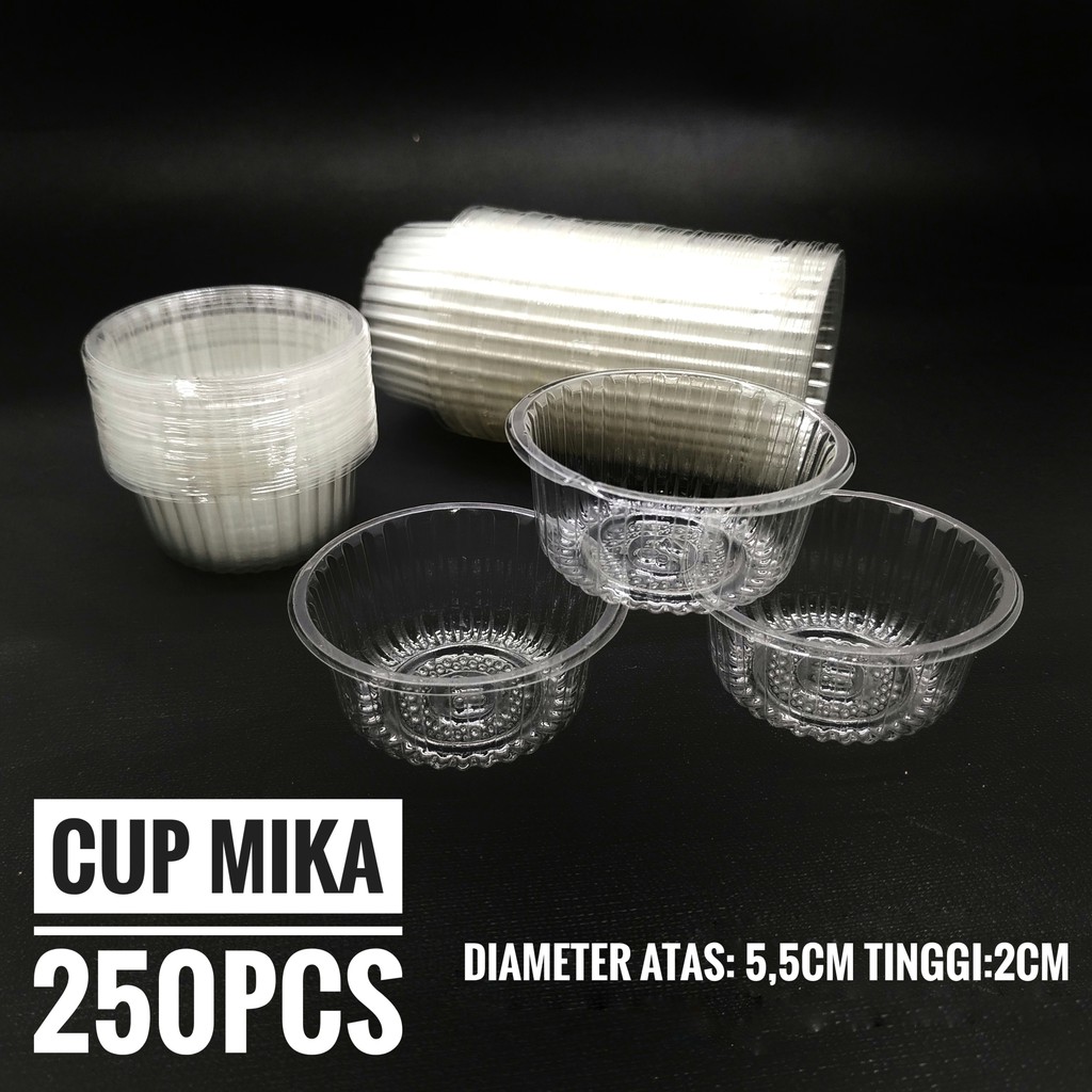 CUP MIKA SAMBAL SAOS BENING MH3109 - 250PCS