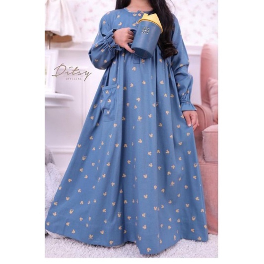 Little Ditsy Mickey Denim size 7