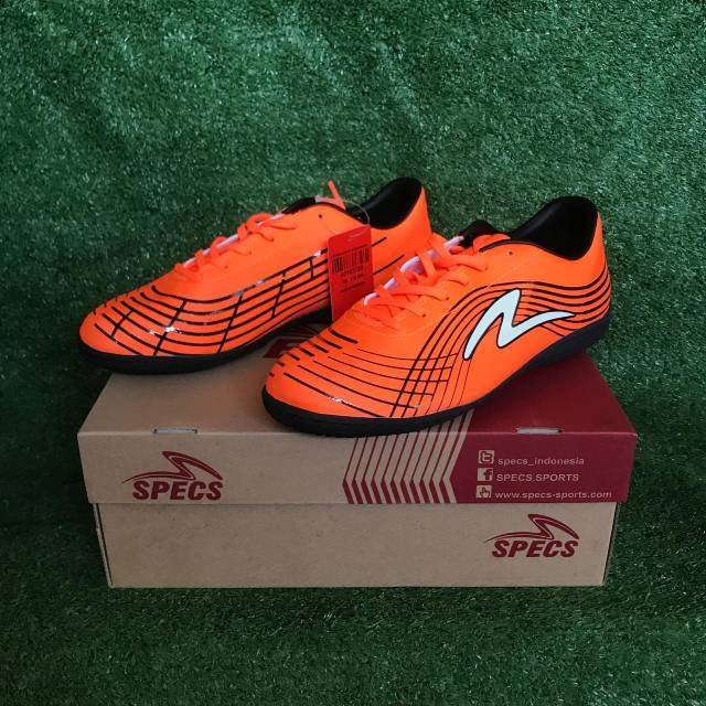 sepatu futsal SPECS ACC ELEVATION 19 IN shoking orange/black