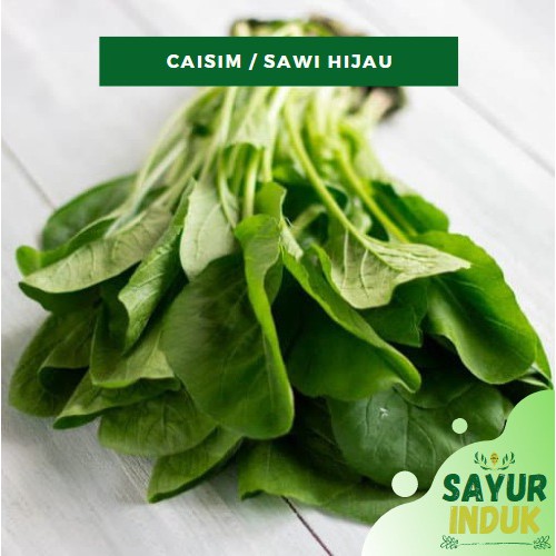 

Sayur Induk - Caisim / Sawi Hijau 250 Gram Per Ikat Fresh Grade A