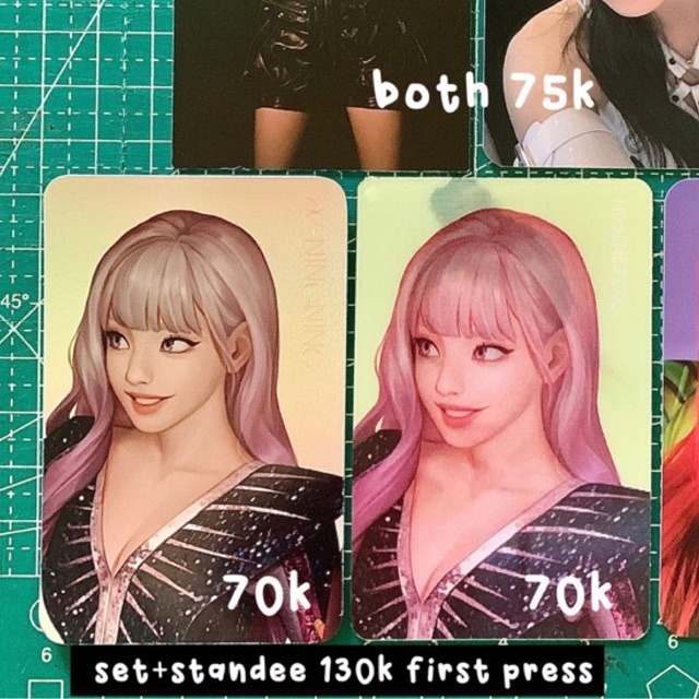 LENTI BLACK MAMBA AESPA NINGNING FIRST PRESS