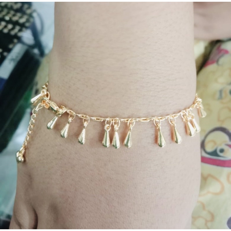 Gelang tangan wanita // gelang lapis emas // gelang rante jurai //gelang wanita // perhiasan