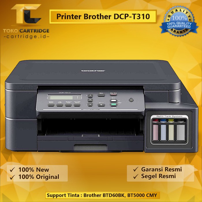 Printer Brothr T220 Pengganti DCP-T310 DCP T310 New 3-in-One (Print, Scan, Copy) All In One Multifungsi