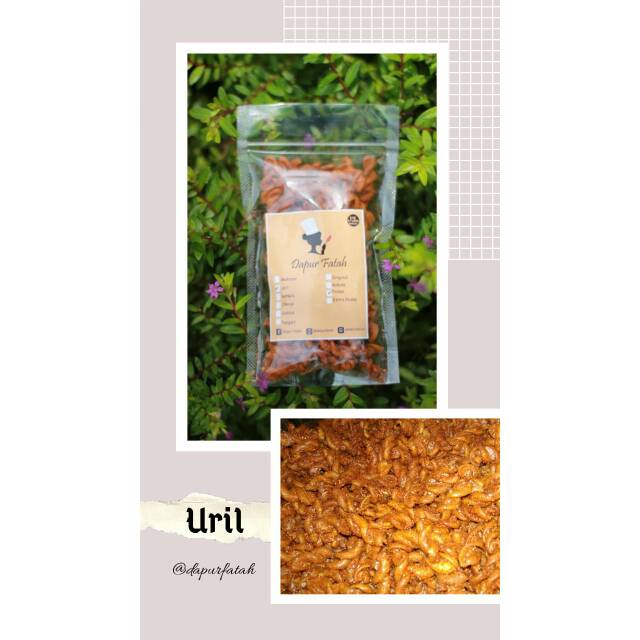 

Uril Kemasan Mini -urilenak -makananringan -cemilanmurah -sehatbergizi -sehatberkualitas