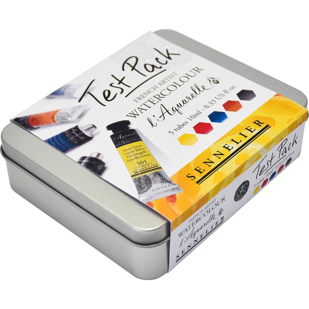 

(READY) Sennelier Artist Watercolour Test Set of 5