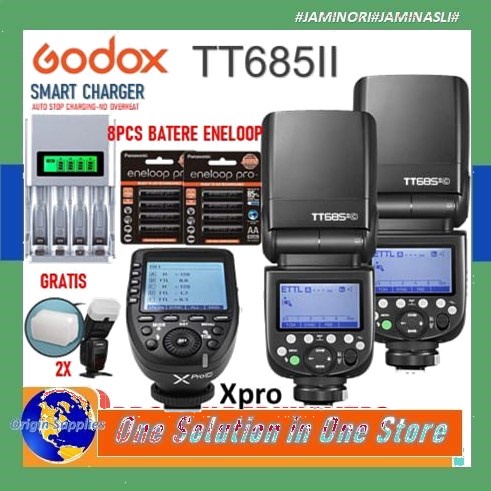 Godox TT685II Canon Speedlite TTL TT685 II TT685C Mark2 TT 685II Flash