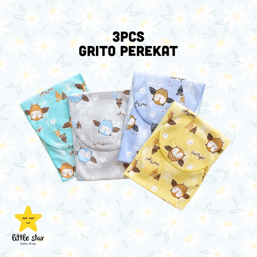 3 PCS Y Lin Grito Perekat Anak Bayi | Gurita Bayi Motif