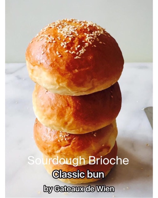 

Sourdough Brioche Bun 6 pcs