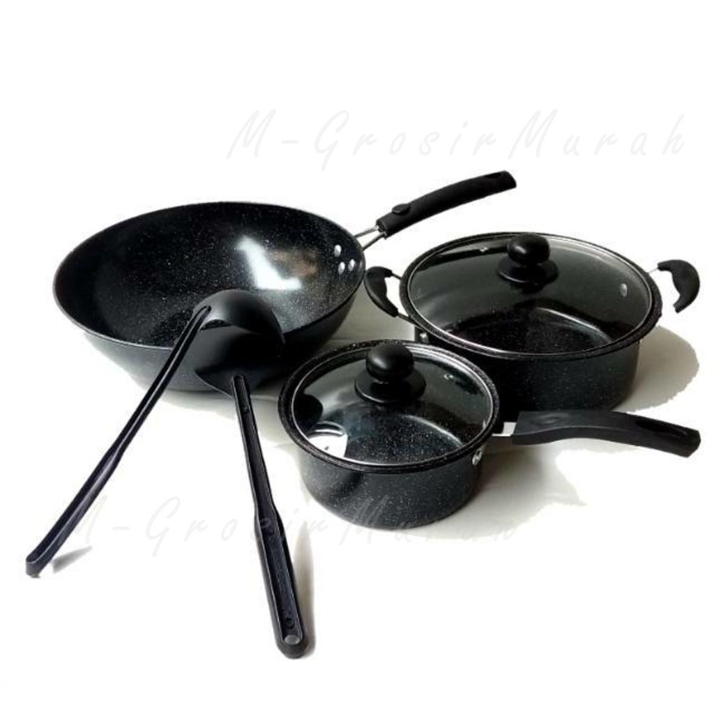 ➡ Panci set Marbello Asta (panci marble)