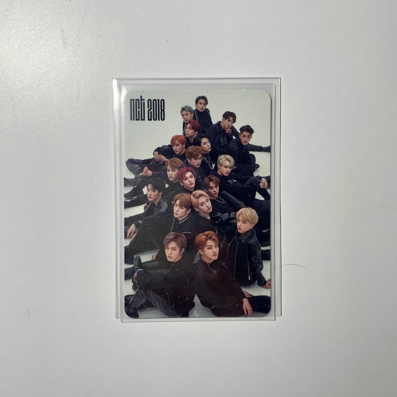 nct2018 ot18 photocard pc empathy album nct jisung missing page