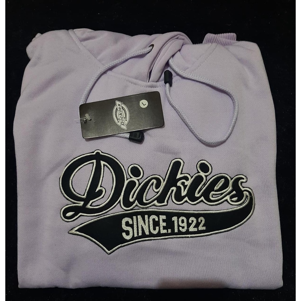 SWEATER HOODIE DICKIES SINCE 1992 PREMIUM BORDIR FLOCKING PRIA WANITA