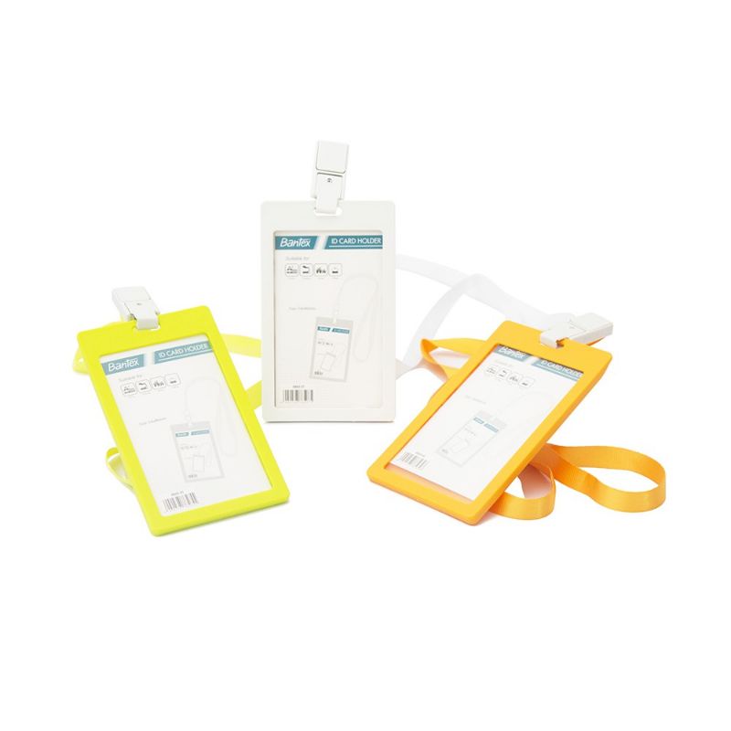 

Bantex ID Card | Name Tag Lanyard Holder Potrait