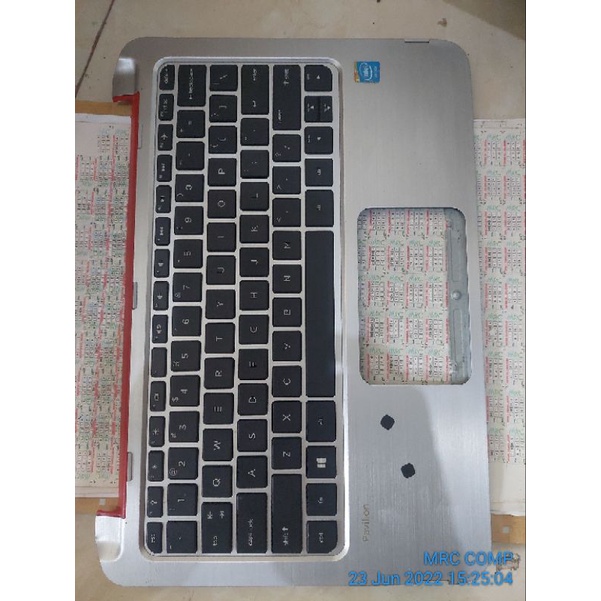 keyboard Frame HP X360 BEATS AUDIO TPN-C115