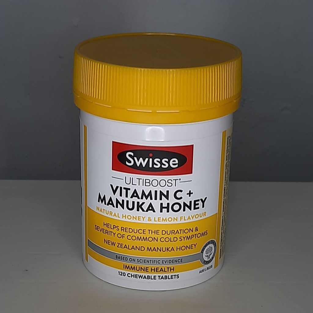 Swisse ultiboost vitamin c + manuka honey