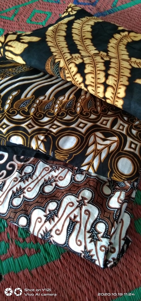 Ms Gamis Batik Sriwedari Maxi Bumil/busui Katun Sogan Allsize Ld 104 Pb 140