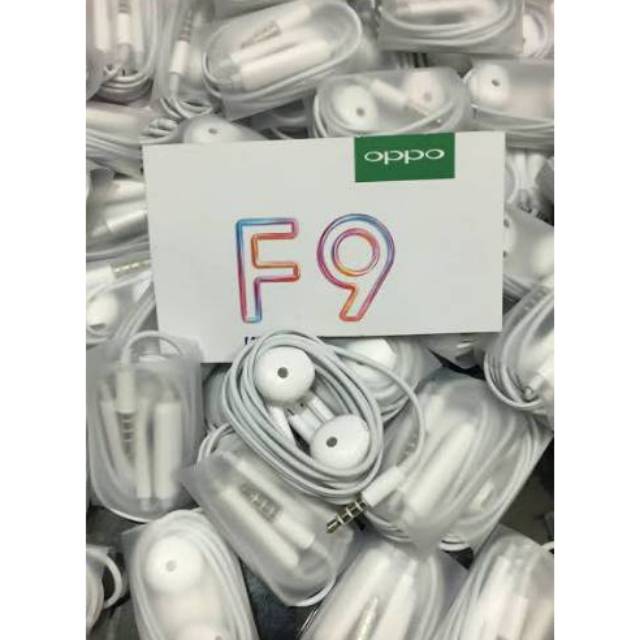 Headset OPPO ORIGINAL CABUTAN HF OPPO F9 ORIGINAL