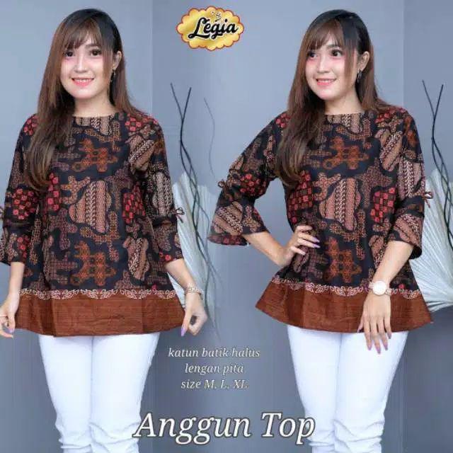 Terbaru !! Atasan Batik Wanita Terhits Dikantor