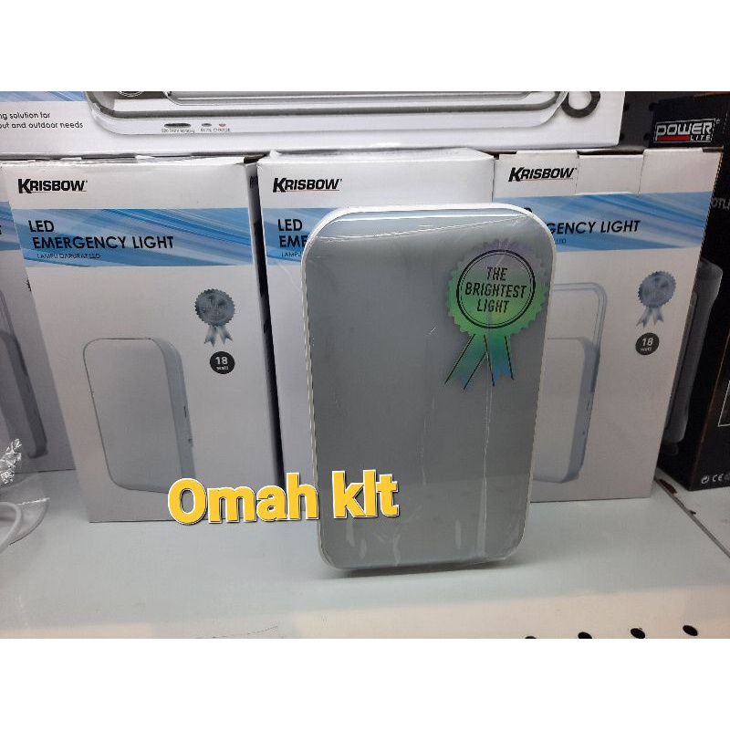 emergency lamp lampu krisbow emergency lampu LED darurat recharge usb