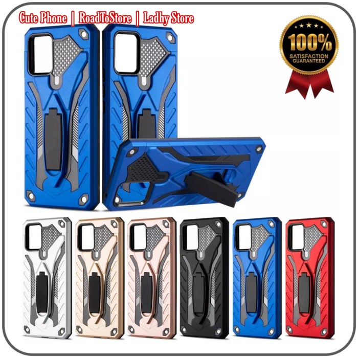 Casing Hard Soft Case VIVO 20 V 20 SE Panthom Knight Armor Stand