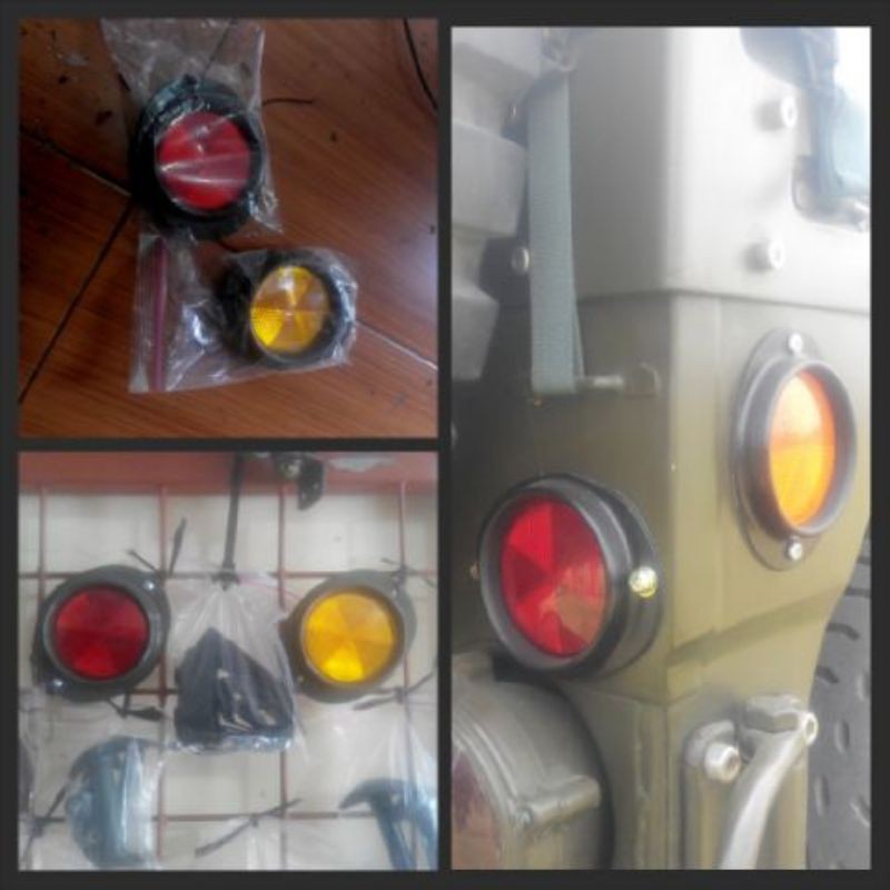 Reflektor Jeep Willys Lampu Mata Kucing Jeep Willys Lampu Jeep Reflektor Willys Fariasi Jeep
