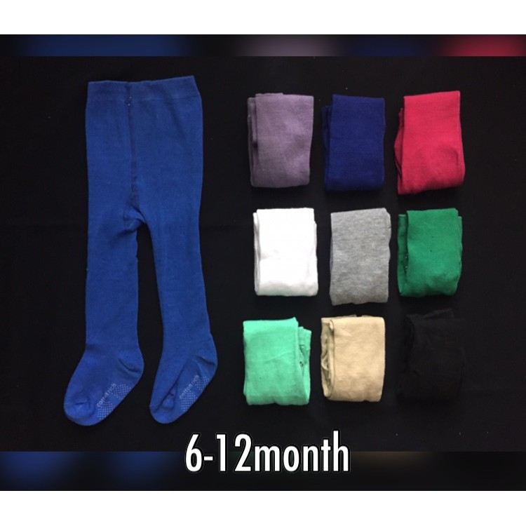 CUCI GUDANG 1 pcs Legging Cotton Polos 0-6M / 6-12m CBKS