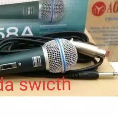 ☄ MIC SHURE 58A- MIC SHURE BETA 58A-MIC KABEL SHURE BETA 58A ➭