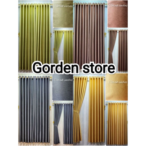 gorden smokring 12 ring tebal gorden polos tebal gorden polos tebal premium embos