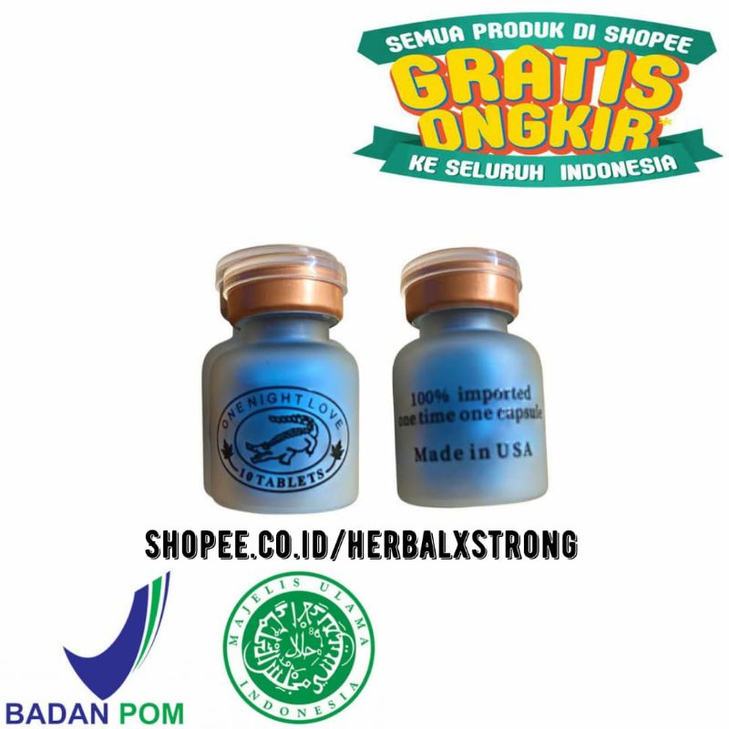 One night lover crocodile suplemen herbal stamina pria kuat dewasa ampuh original
