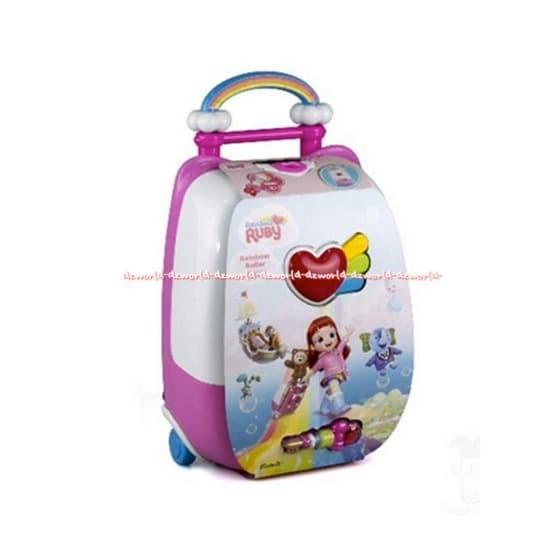 Rainbow Ruby Rainbow Stroller Mainan Dengan Tas Dorong