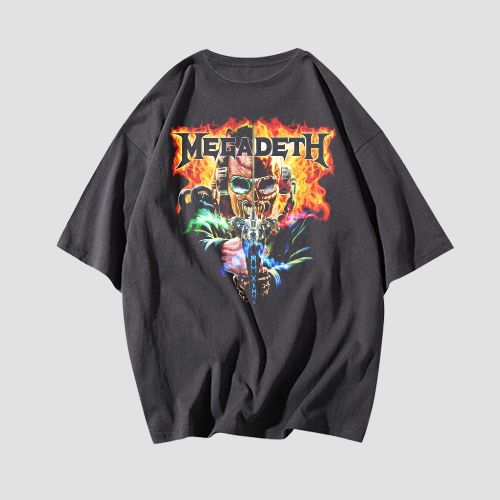MEGADETH VINTAGE STYLE OVERSIZE TEE