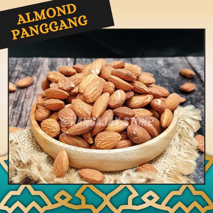 

TERBARU KACANG ALMOND PANGGANG KUPAS - 500 GRAM