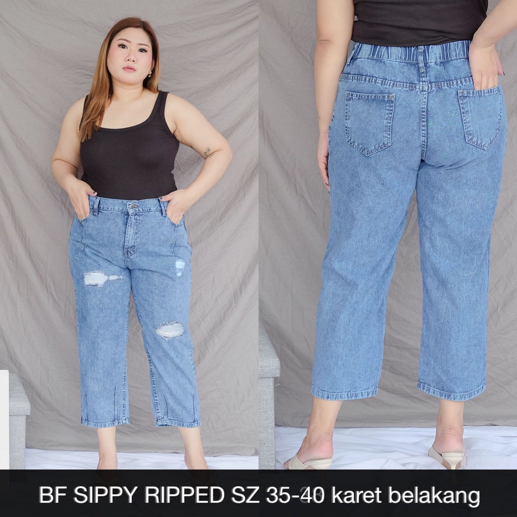 CELANA JEANS WANITA BF SIPPY RUBBER-SYSCLOTHIER