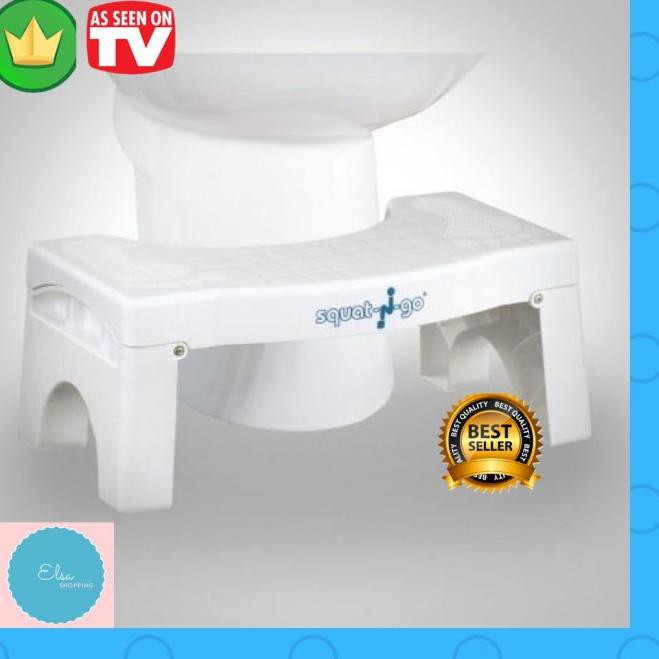 00P Alat lancar BAB Foldable Toilet Stool bangku kursi wc duduk lansia ➛ ❉ツ