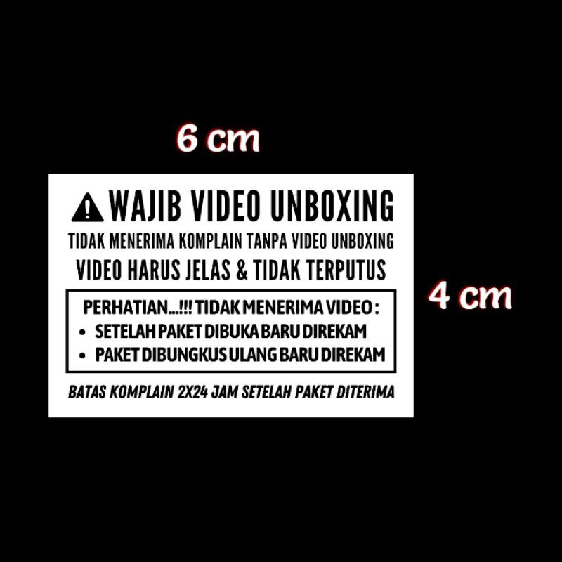 

STICKER UNBOXING ONLINE SHOP 6CM x 4CM