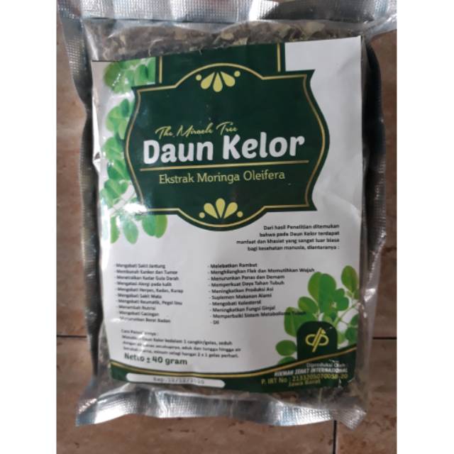 

Teh daun kelor